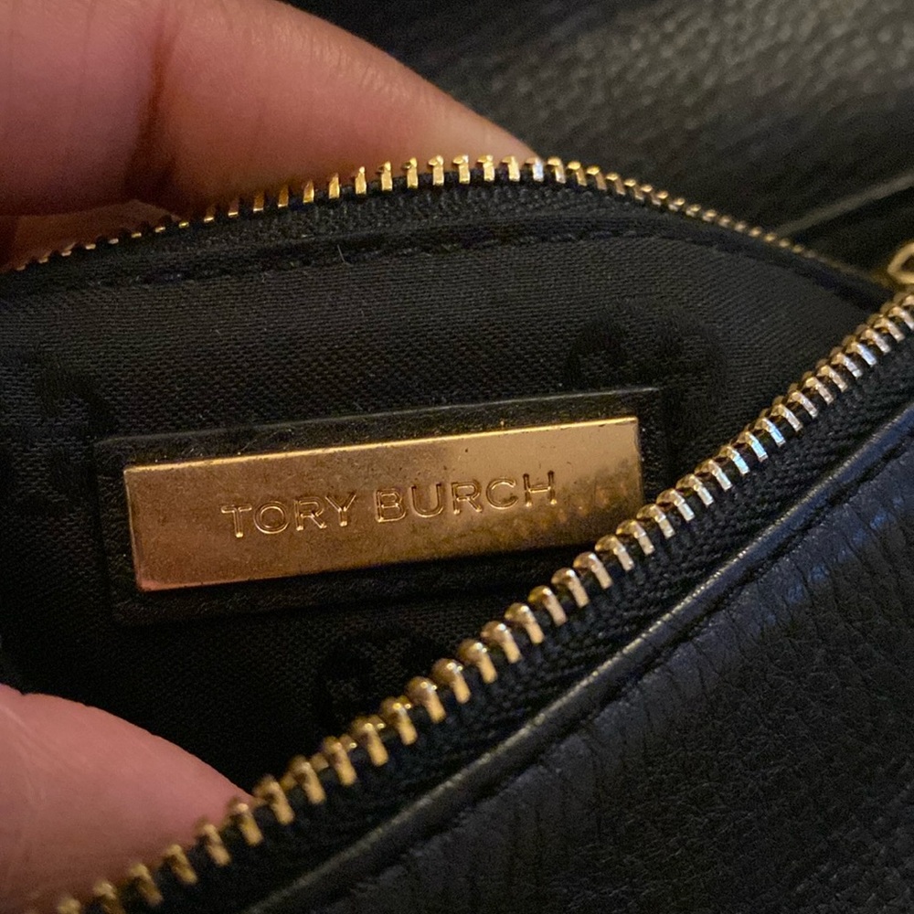 Tory Burch Black Leather Crossbody Bag - Picture 6 of 12